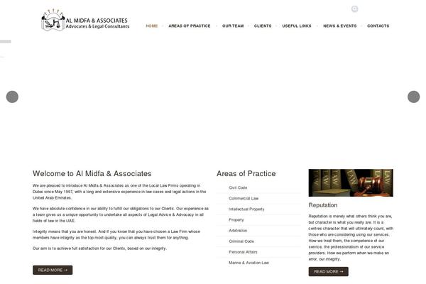 Rocco theme site design template sample