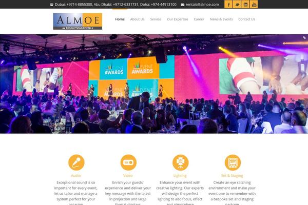 Remarky theme site design template sample