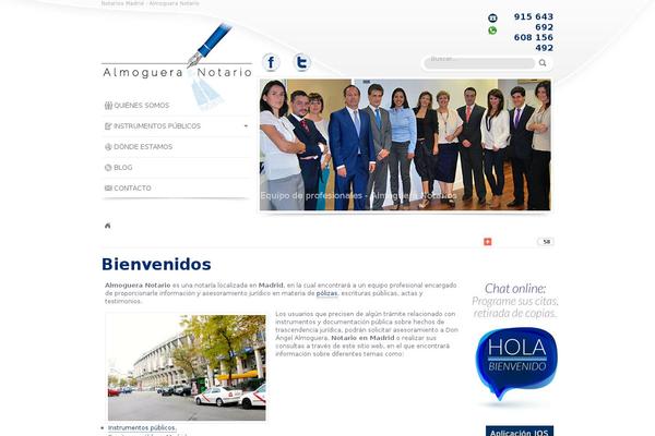 almogueranotario.com site used LawCounsel