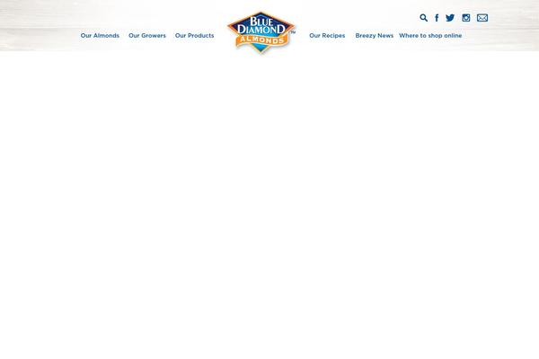 Blue Diamond theme site design template sample
