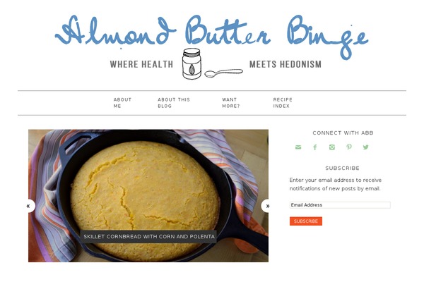 Foodie theme site design template sample