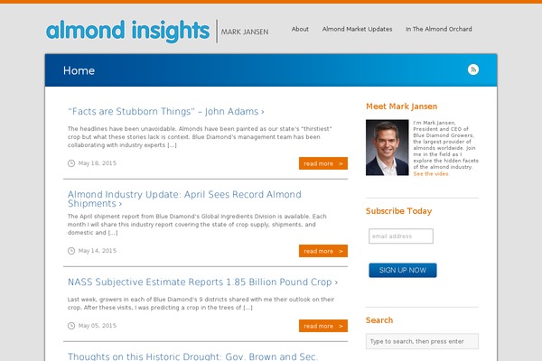 almondinsights.com site used Saviour