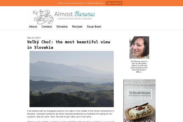 Site using Visual Recipe Index plugin