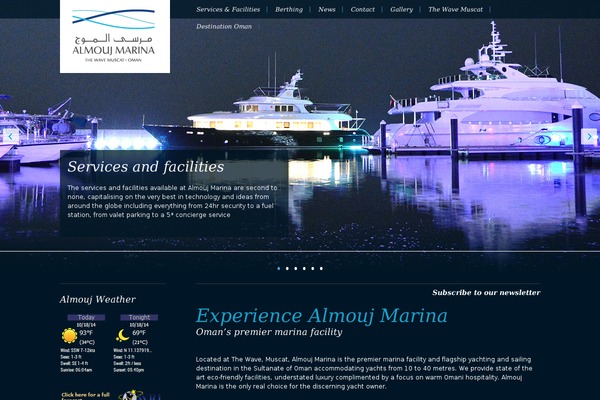 Site using Awesome Weather Widget plugin