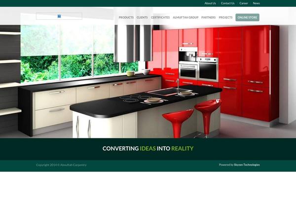 almuftahcarpentry.com site used W2b-flatsome