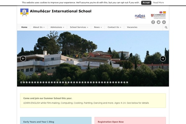 Modernize theme site design template sample