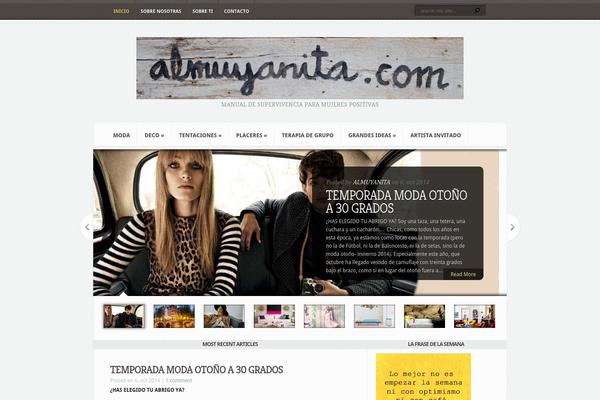 Aggregate theme site design template sample