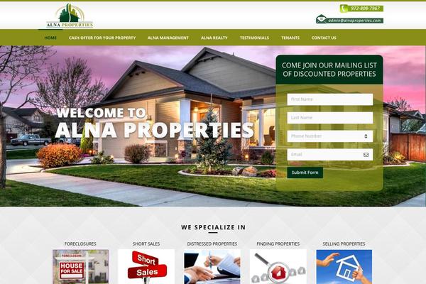 alnaproperties.com site used Ecotour