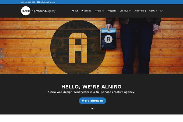 alniro.com site used Alniro-a-profound-agency