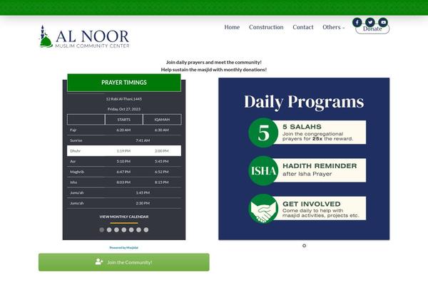 Site using Progress Bar plugin