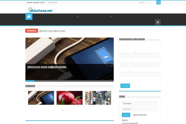 alochona theme websites examples