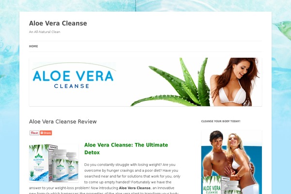 aloeveracleanseblog.com site used Twentytwelve1