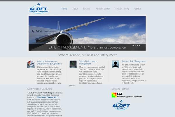 Vulcan theme site design template sample