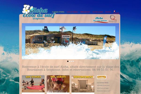 Clean theme site design template sample