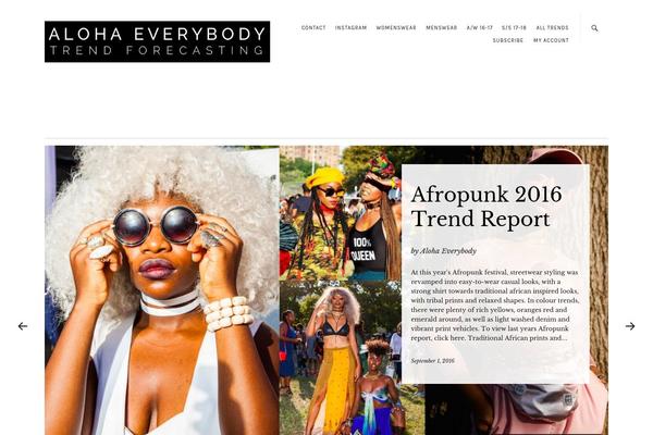 Zuki. theme site design template sample