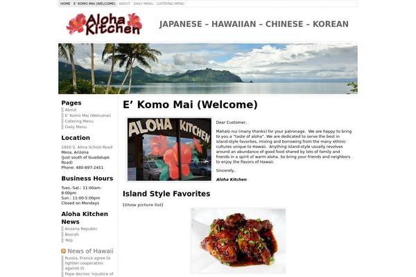 Atahualpa theme site design template sample