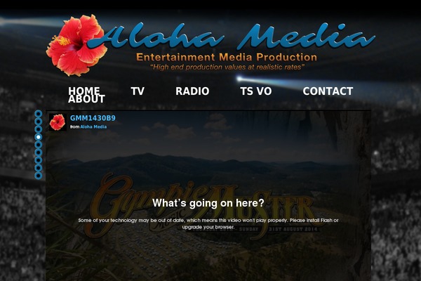 Gigawatt theme site design template sample