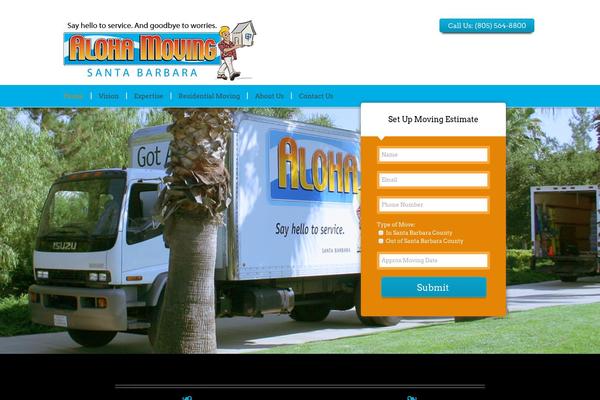 alohamoving.com site used Blackriders