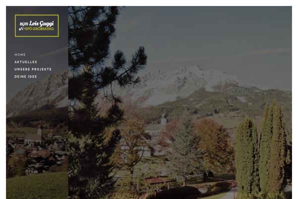 Borderland theme site design template sample