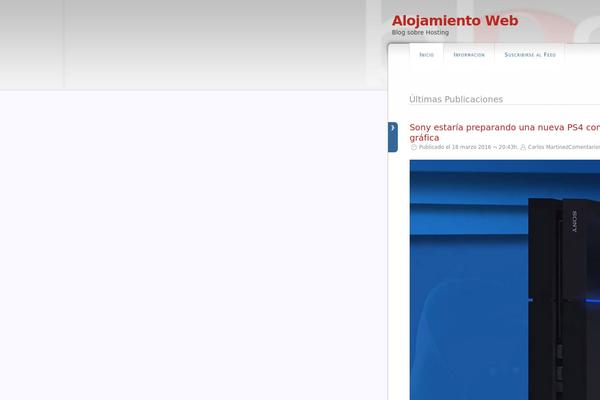 dfBlog theme site design template sample