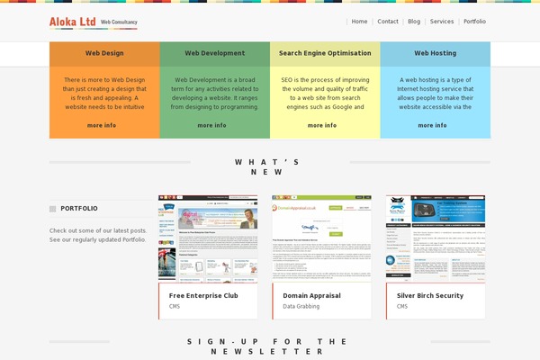 alokaltd.com site used Tint