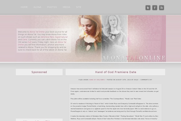 V4 theme site design template sample