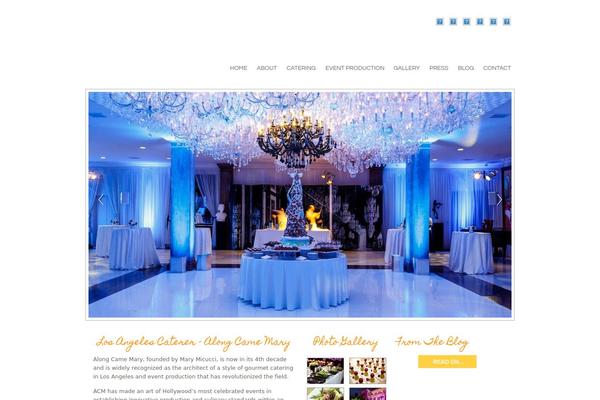 Evermore theme site design template sample