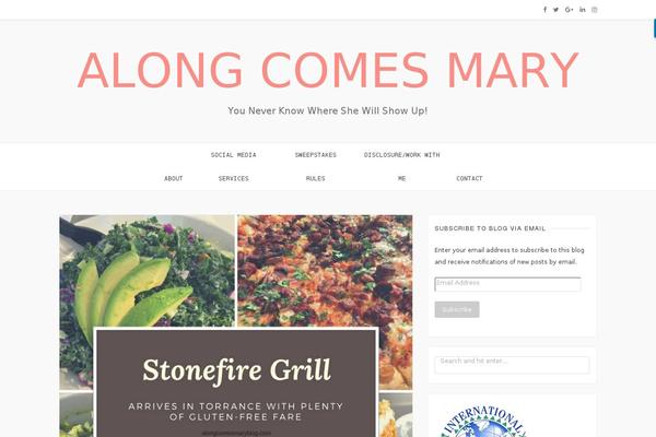alongcomesmaryblog.com site used Marlin lite
