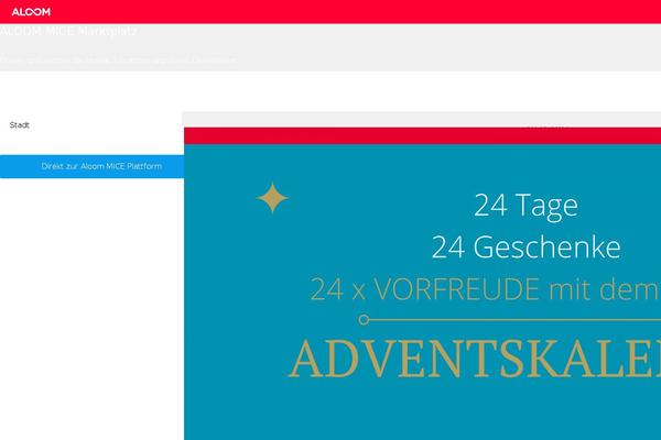 aloom.de site used Aloomblog-theme