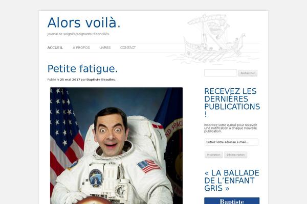 Twentytwelve-child theme site design template sample