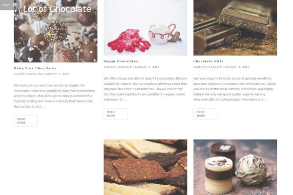 alotofchocolate.co.uk site used Advance
