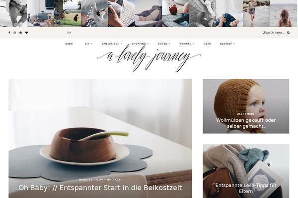 Laurel theme site design template sample