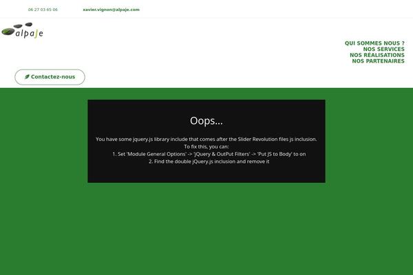 Site using Vamtam-elements-b plugin