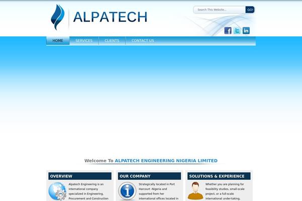 Site using Salient-social plugin