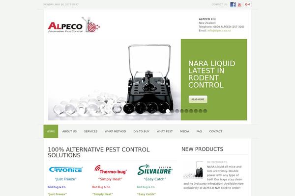 alpeco.co.nz site used Perfect