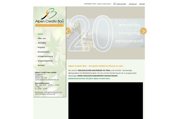 Total theme site design template sample