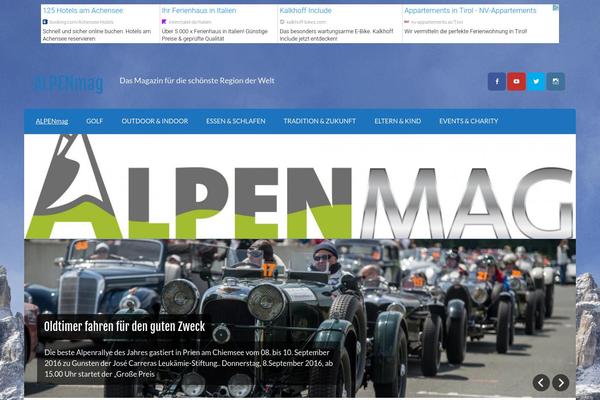 Courage theme site design template sample