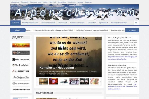 Goodnews 5.5 theme site design template sample