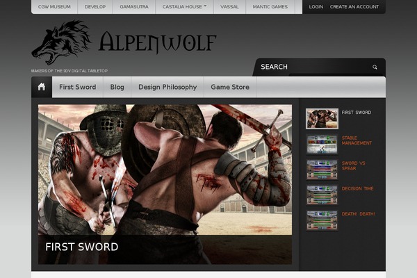 Gamestheme theme site design template sample
