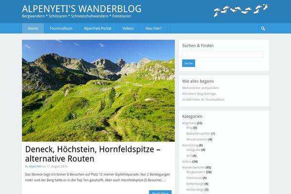 Solidblog theme site design template sample