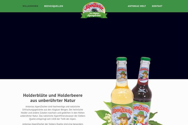 BeTheme Child theme site design template sample