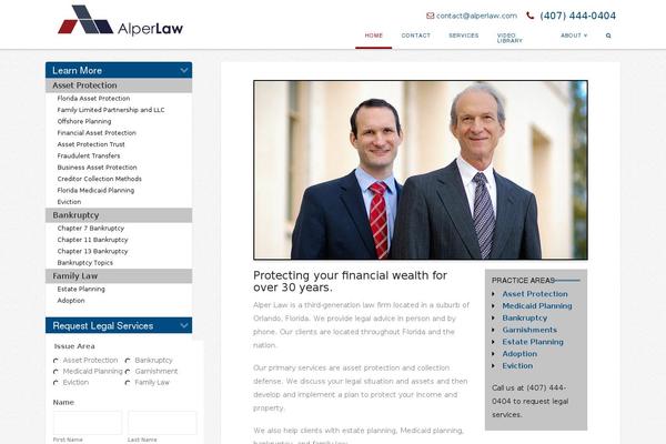 alperlaw WordPress theme, websites list used alperlaw theme alperlaw theme websites examples