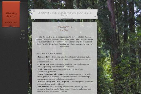 Glider theme site design template sample