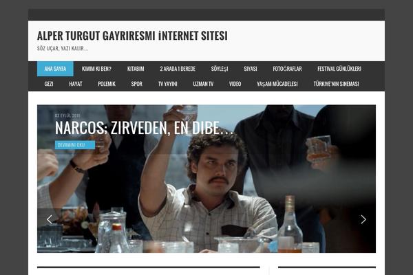 PRESSO theme site design template sample