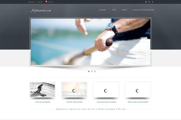 Kathy theme site design template sample