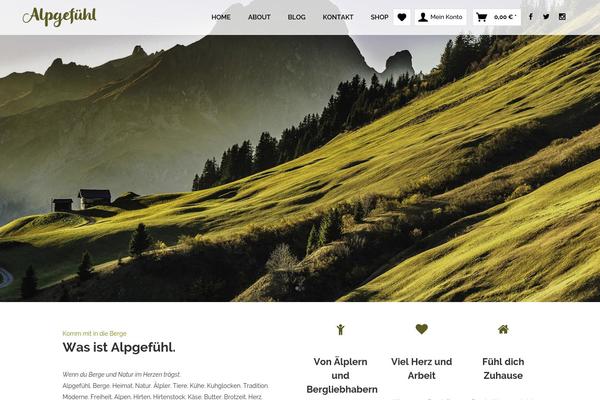 Bridge theme site design template sample