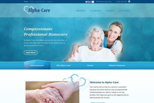 Default theme site design template sample