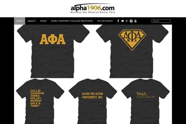 alpha1906.com site used E-boxwootheme