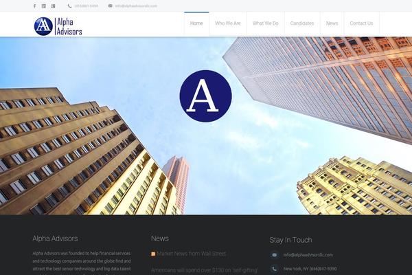 Salamat theme site design template sample