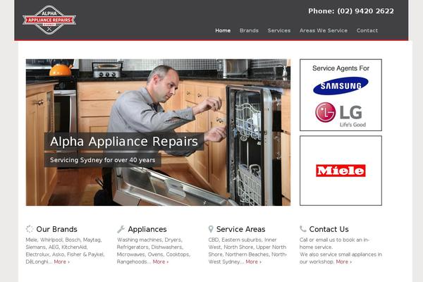 alphaappliance.com.au site used Alphaappliance